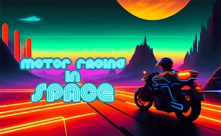 Image Motor Racing in Space